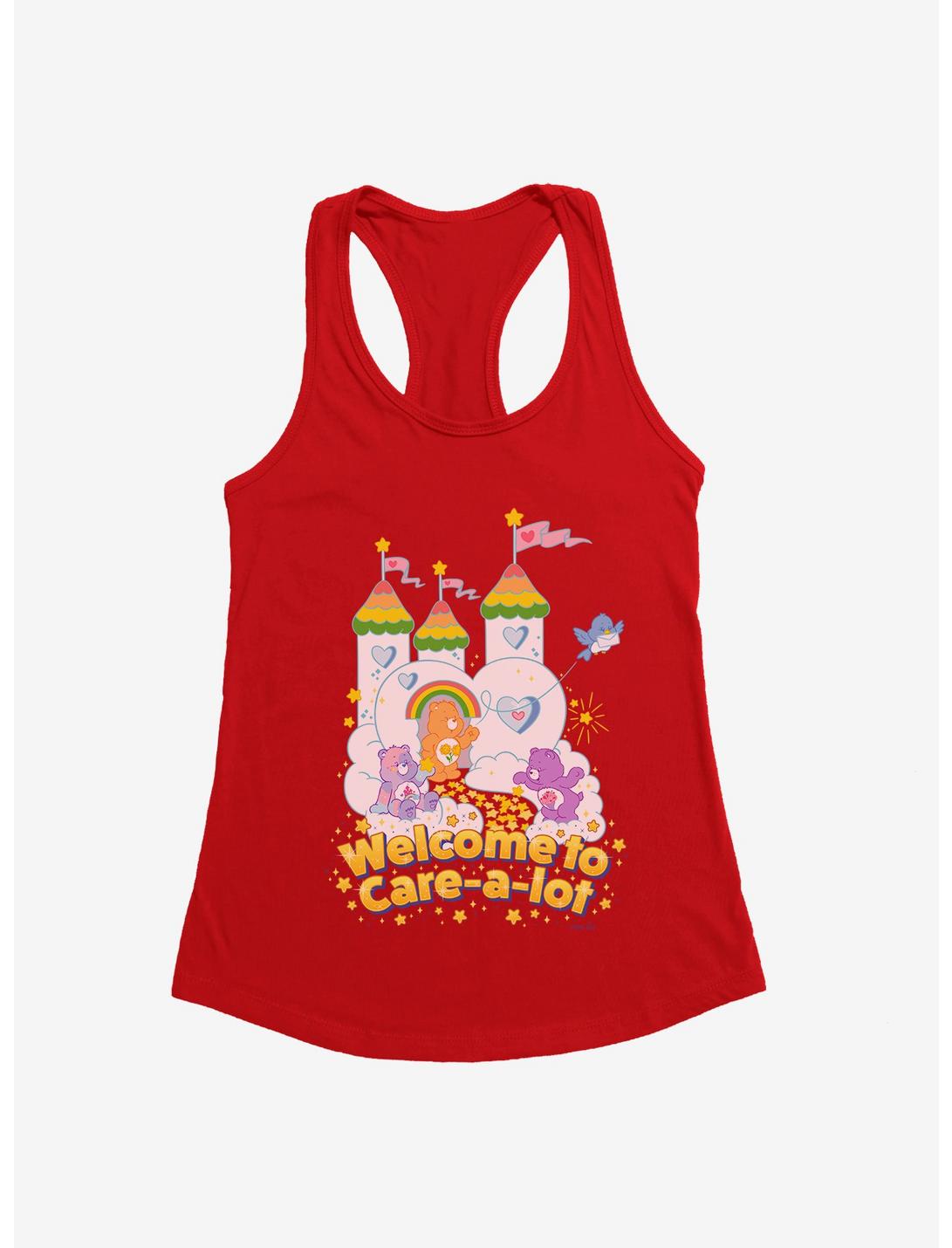 Care Bears Care-A-Lot Girls Tank, RED, hi-res
