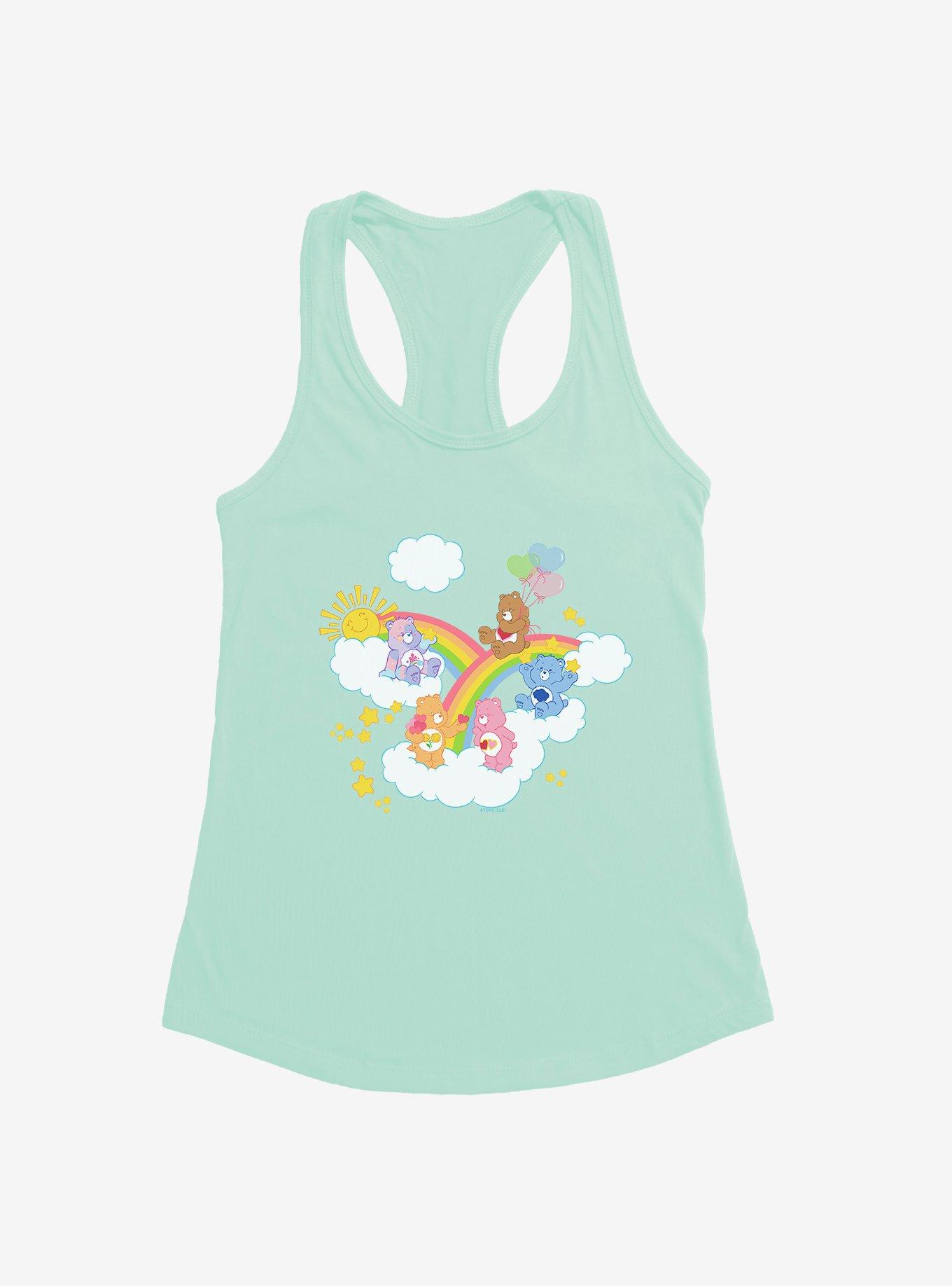 Care Bears Over The Rainbow Girls Tank Top, MINT, hi-res