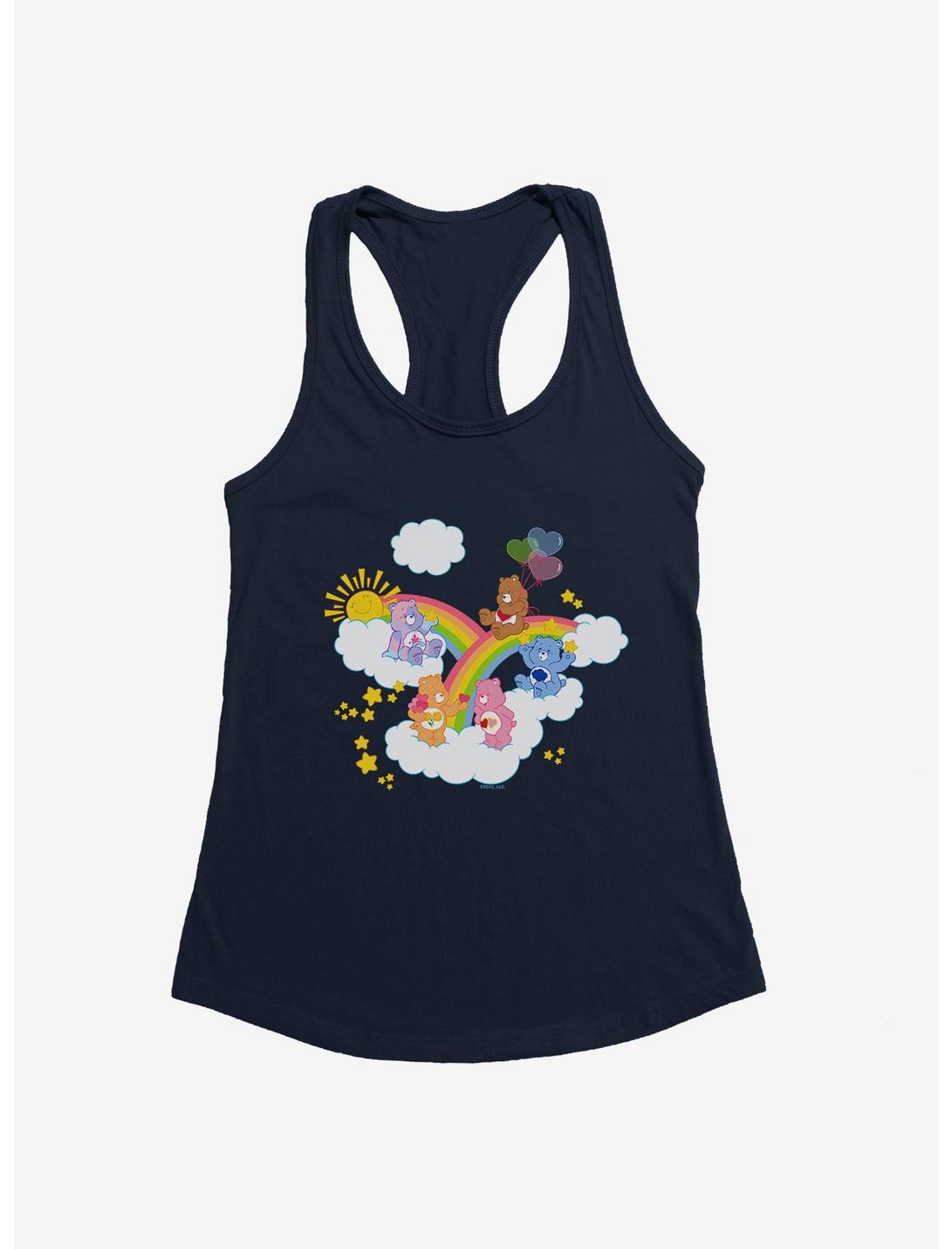 Care Bears Over The Rainbow Girls Tank Top, NAVY, hi-res
