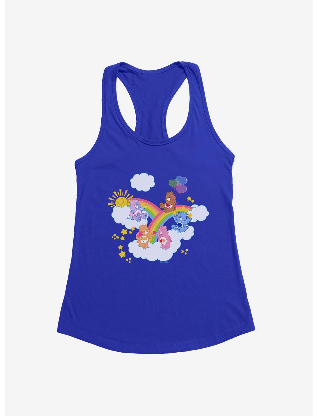 Care Bears Over The Rainbow Girls Tank Top, ROYAL, hi-res