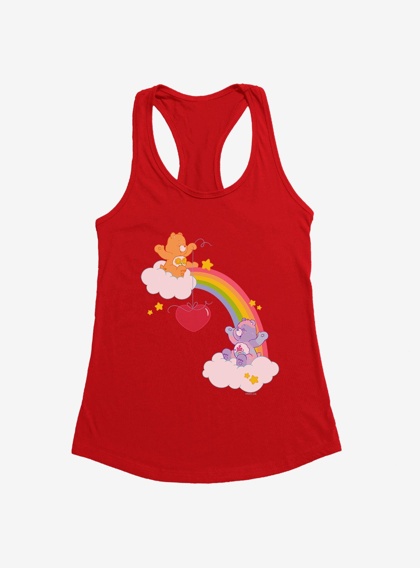 Care Bears Share The Love Girls Tank, RED, hi-res