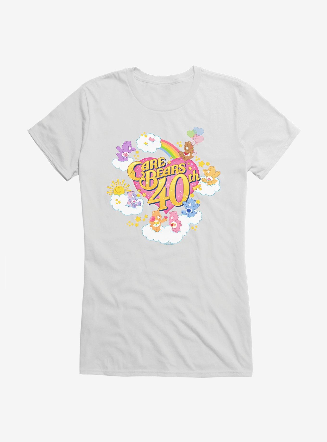 Care Bears 40th Anniversary Girls T-Shirt, WHITE, hi-res
