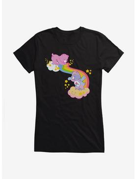 Care Bears In The Clouds Girls T-Shirt, BLACK, hi-res
