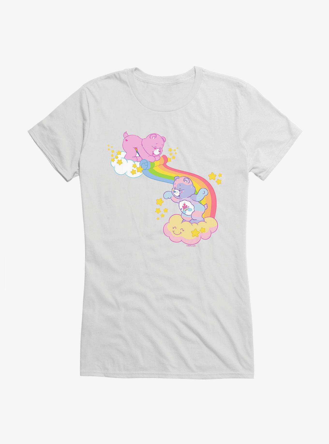 Care Bears In The Clouds Girls T-Shirt, WHITE, hi-res