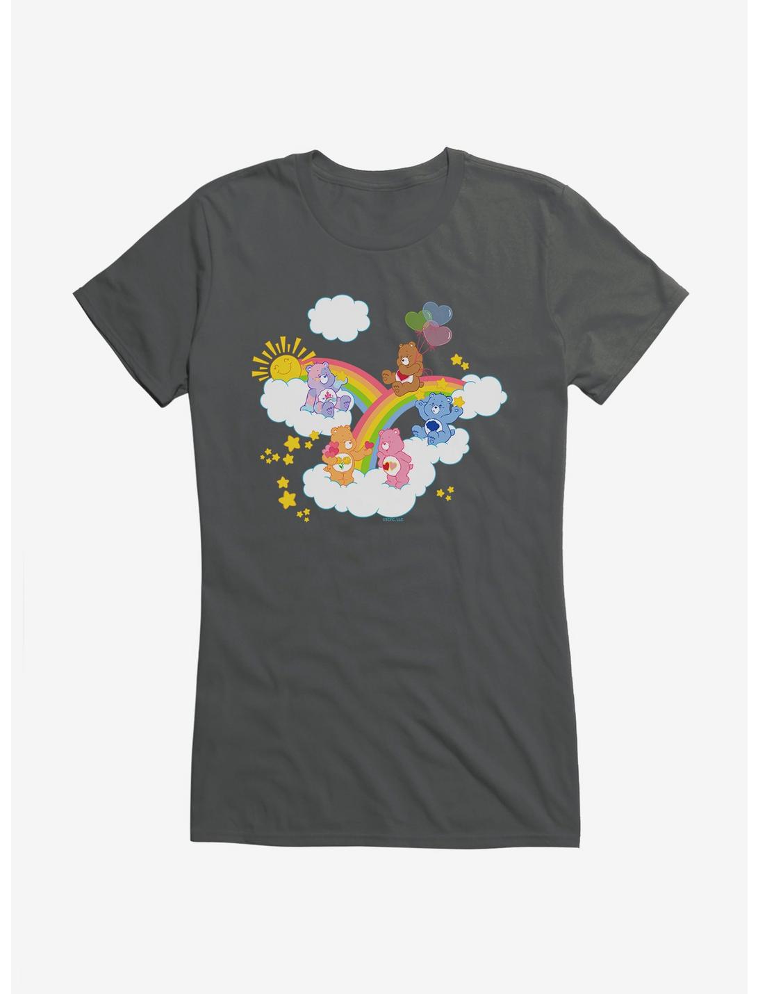 Care Bears Over The Rainbow Girls T-Shirt, CHARCOAL, hi-res
