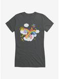 Care Bears Over The Rainbow Girls T-Shirt, CHARCOAL, hi-res