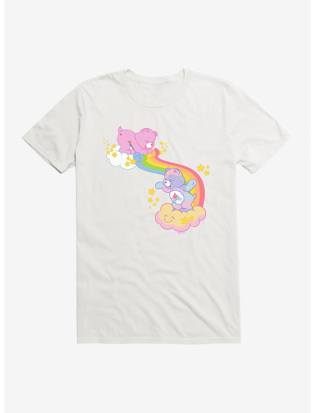 Care Bears In The Clouds T-Shirt, WHITE, hi-res