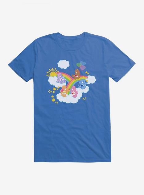 Care Bears Over The Rainbow T-Shirt - BLUE | Hot Topic