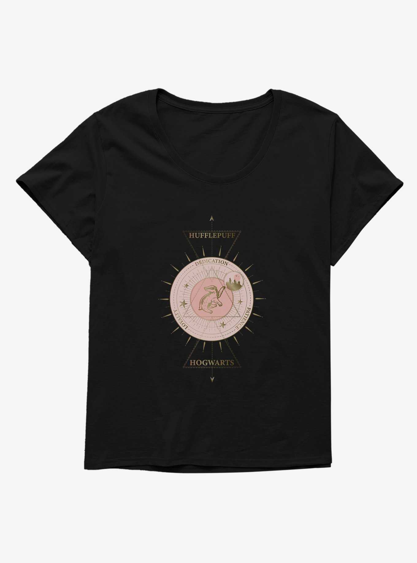 Harry Potter Hufflepuff Constellation Womens T-Shirt Plus Size, , hi-res
