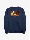 Star Wars Book Of Boba Fett The Child & Rancor May The Force Be With You Sweatshirt, NAVY, hi-res
