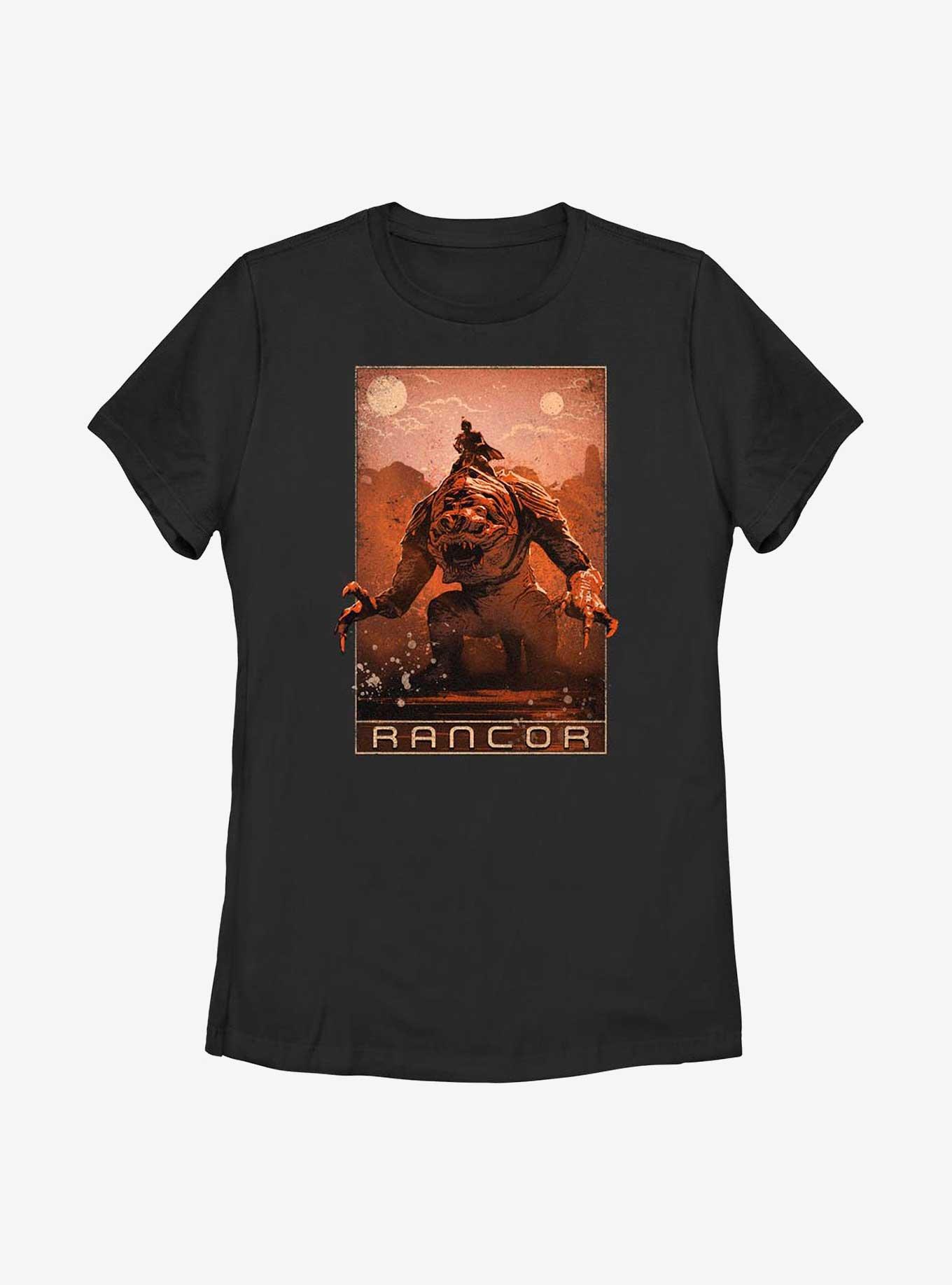 Star Wars Book Of Boba Fett Rancor Womens T-Shirt, , hi-res