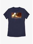 Star Wars Book Of Boba Fett The Child & Rancor May The Force Be With You Womens T-Shirt, NAVY, hi-res