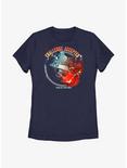 Star Wars Book Of Boba Fett Challenge Accepted Womens T-Shirt, NAVY, hi-res