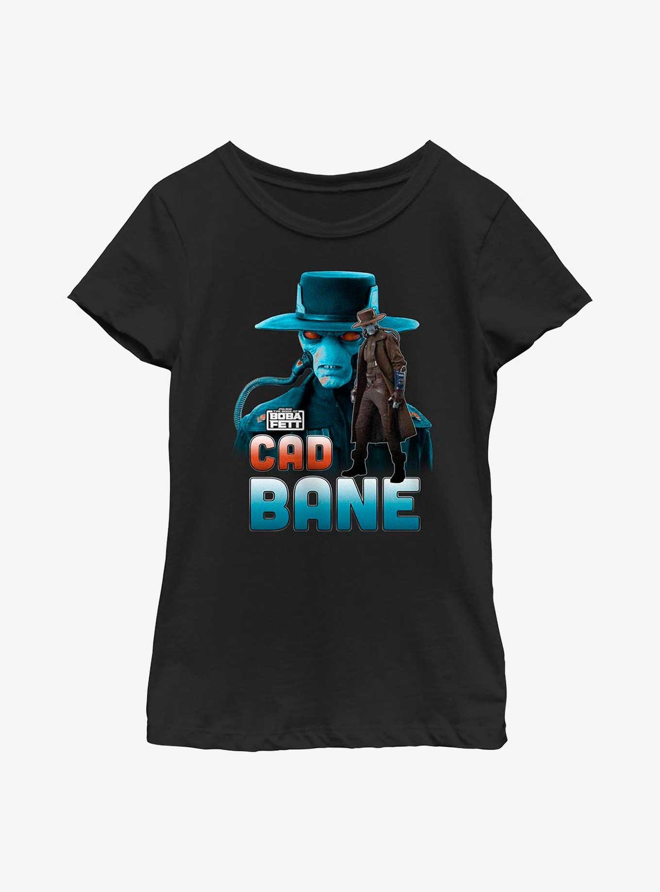 Star Wars Book Of Boba Fett Cad Bane Youth Girls T-Shirt, , hi-res