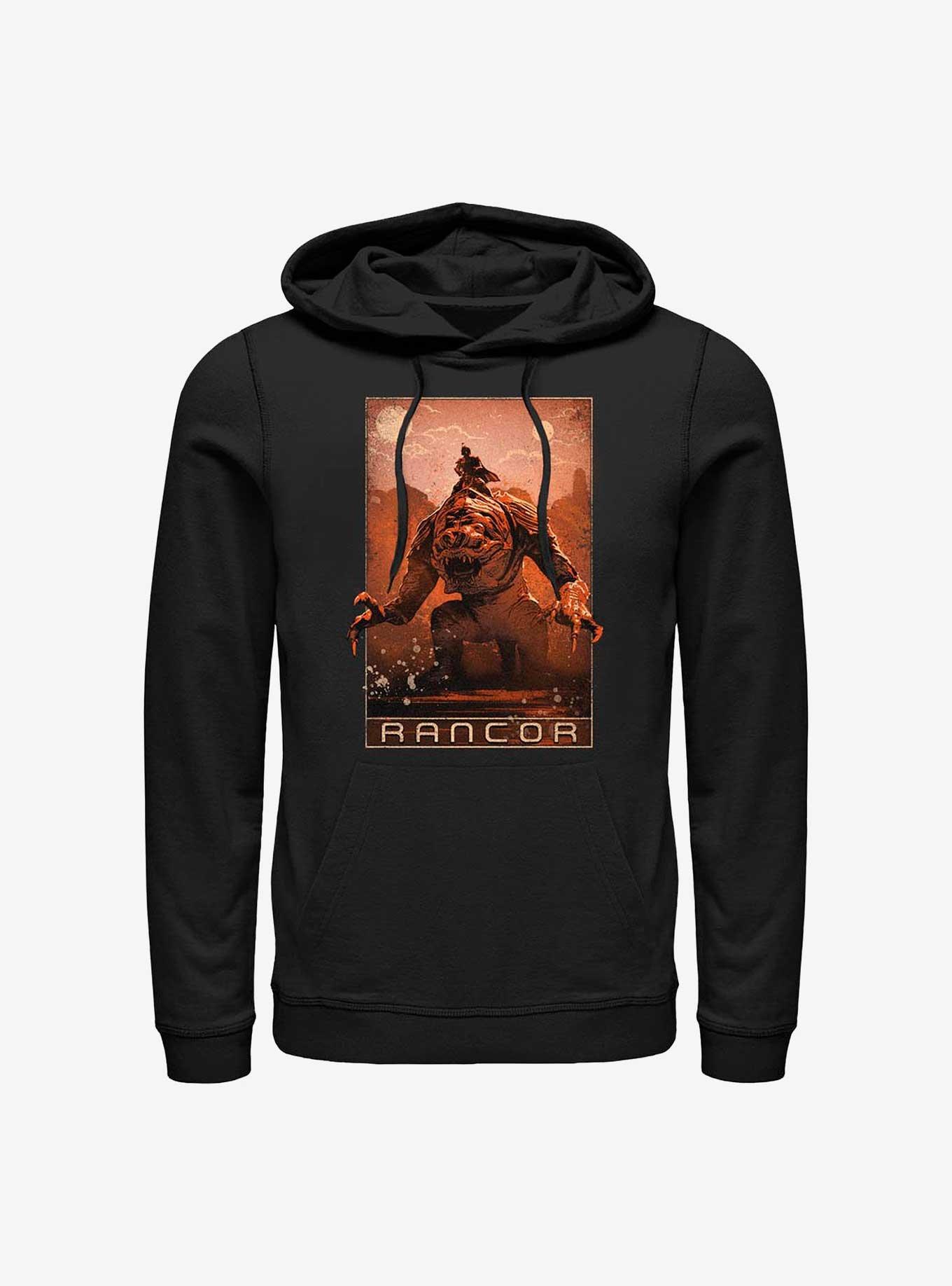 Star Wars Book Of Boba Fett Rancor Hoodie, BLACK, hi-res