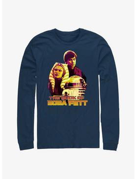 Star Wars Book Of Boba Fett Ahsoka Luke & R2 Long-Sleeve T-Shirt, , hi-res