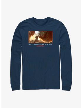 Star Wars Book Of Boba Fett The Child & Rancor May The Force Be With You Long-Sleeve T-Shirt, , hi-res