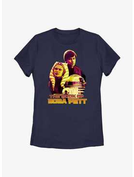 Star Wars Book Of Boba Fett Ahsoka Luke & R2 Womens T-Shirt, , hi-res