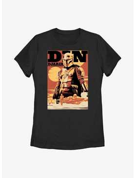 Star Wars Book Of Boba Fett Din Djarin The Mandalorian Womens T-Shirt, , hi-res