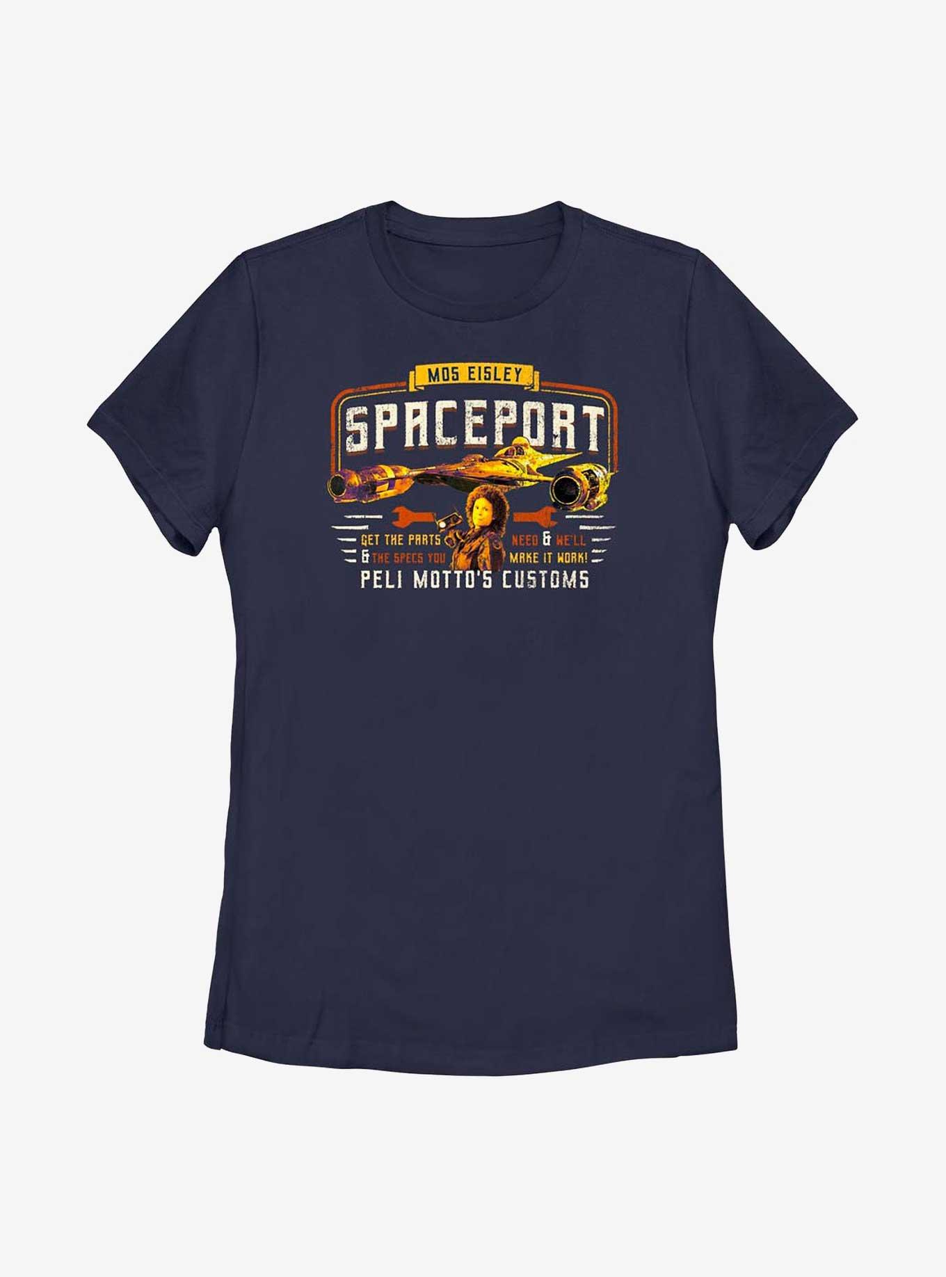 Star Wars Book Of Boba Fett Peli Motto's Customs Womens T-Shirt, , hi-res