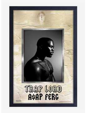 ASAP Ferg Trap Lord Framed Wood Wall Art, , hi-res