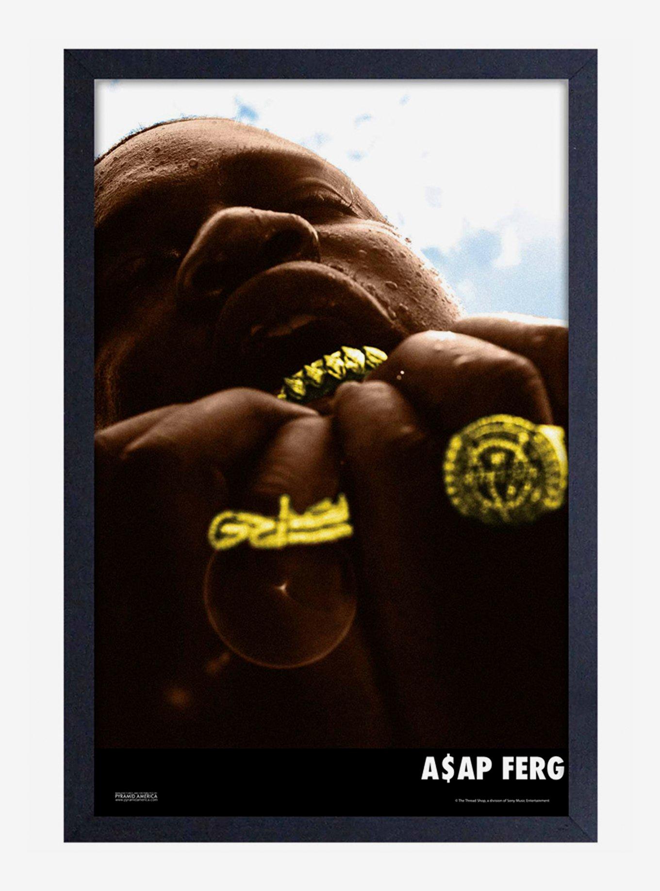 ASAP Ferg Grill Framed Wood Wall Art, , hi-res