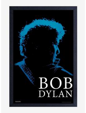 Bob Dylan Blue Framed Wood Wall Art, , hi-res