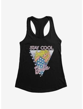 Barbie 80s Stay Cool Logo Womens Tank Top, , hi-res