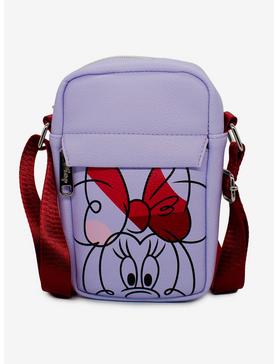 Disney Minnie Mouse Lavender Crossbody Bag, , hi-res