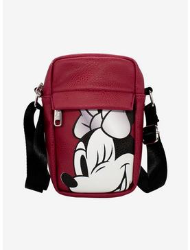 Disney Minnie Mouse Winking Crossbody Bag, , hi-res