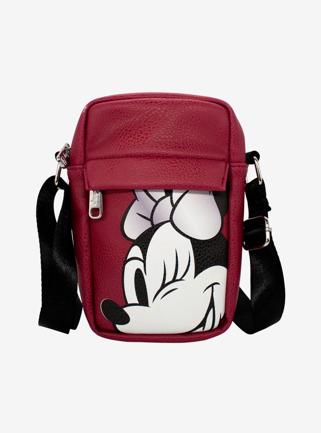 Disney Minnie Mouse Winking Crossbody Bag | Hot Topic