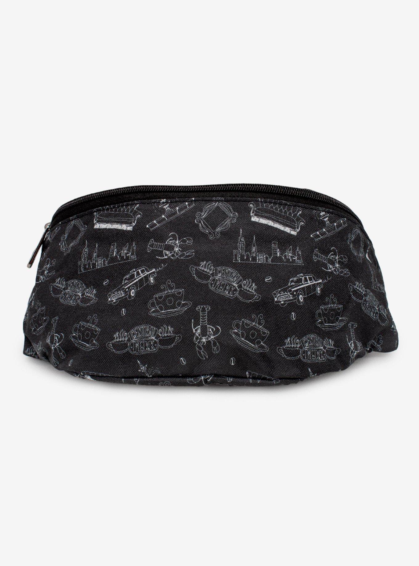 Friends Toss Print Fanny Pack, , hi-res