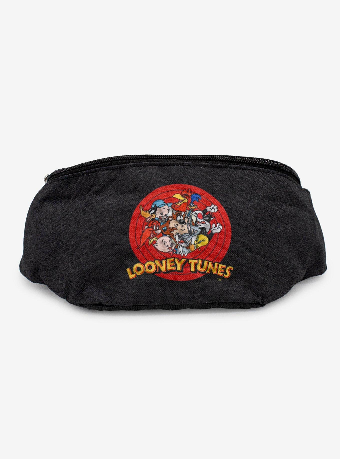 Looney Tunes Bullseye Logo Canvas Fanny Pack, , hi-res