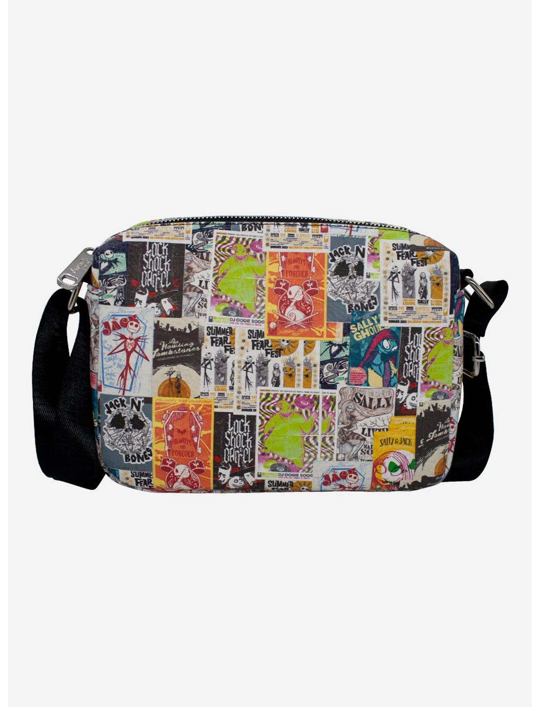 The Nightmare Before Christmas Summer Fear Fest Poster Crossbody Bag, , hi-res
