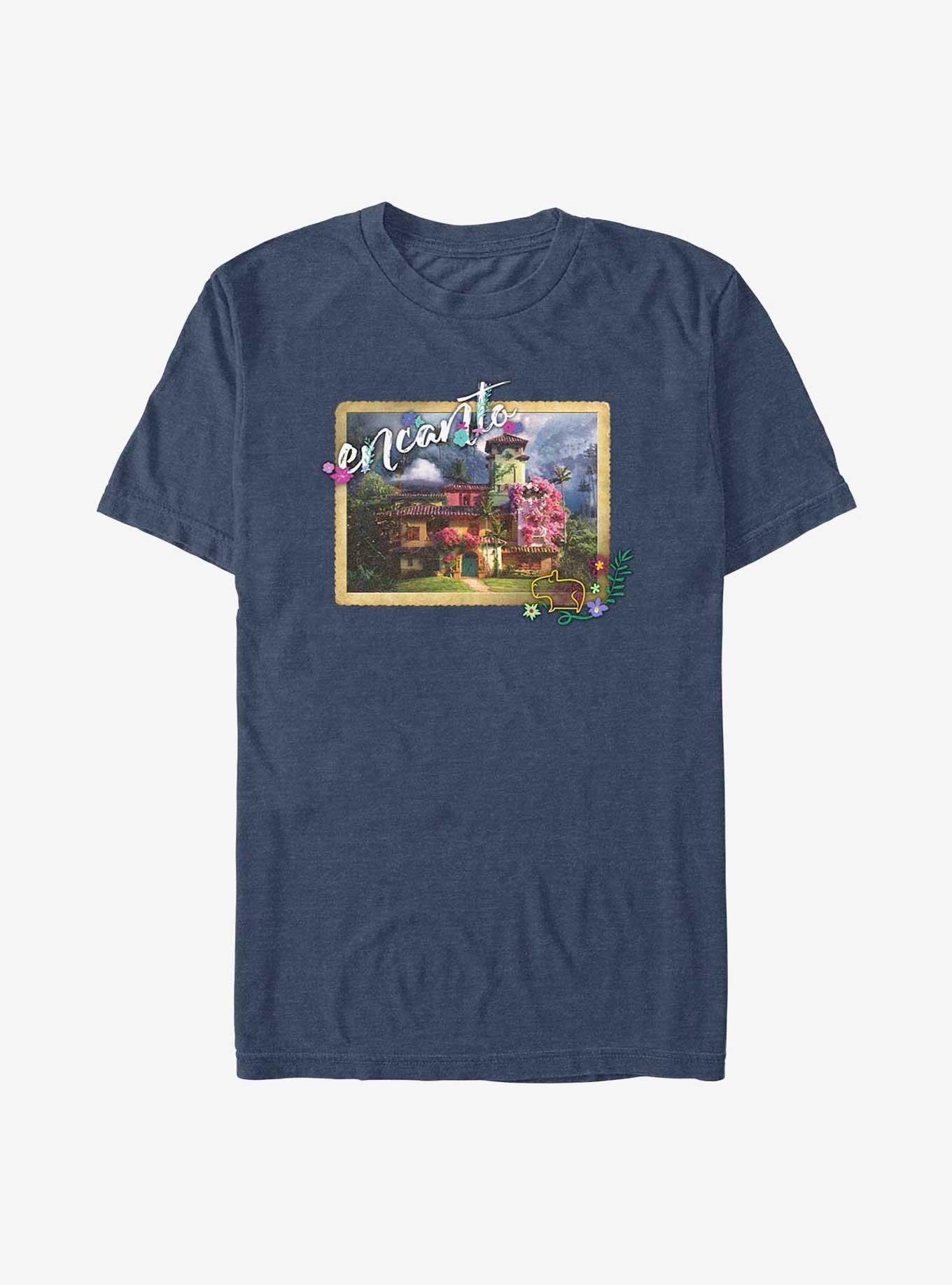 Disney Encanto Casa Photo T-Shirt, NAVY HTR, hi-res
