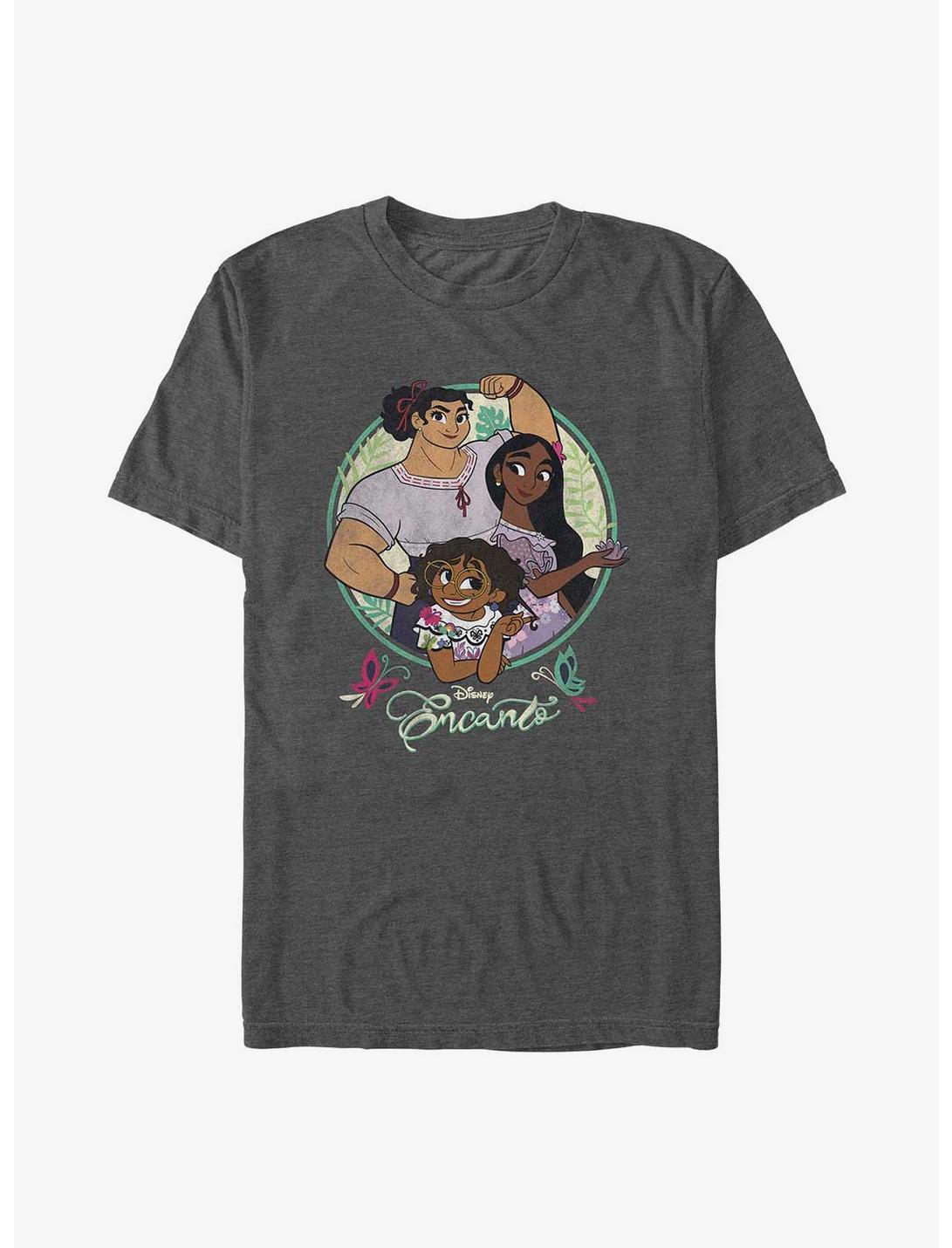 Disney Encanto Sisters T-Shirt, CHAR HTR, hi-res