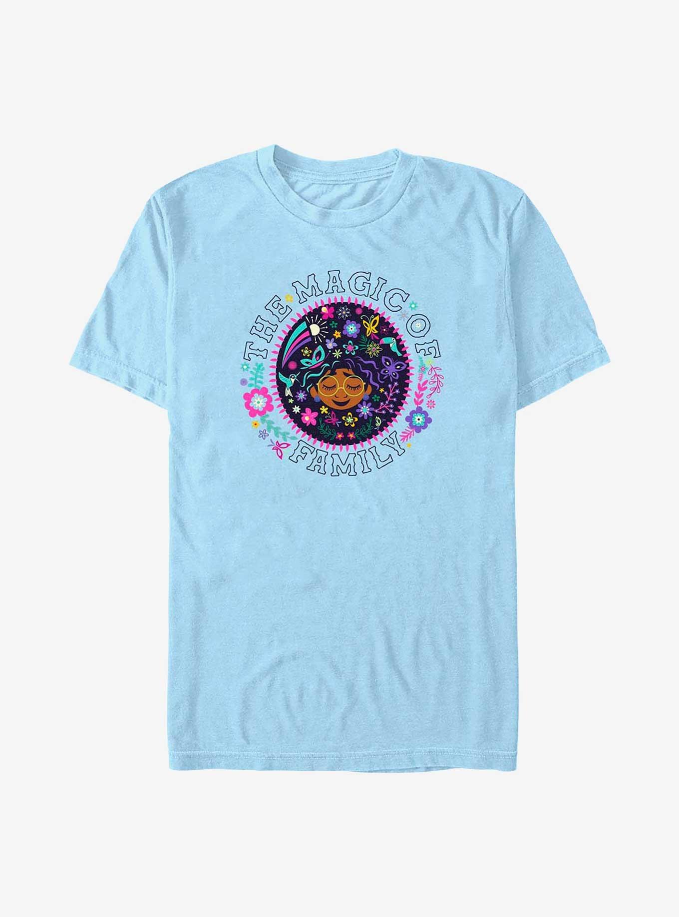 Disney Encanto Magic Of Family T-Shirt, LT BLUE, hi-res
