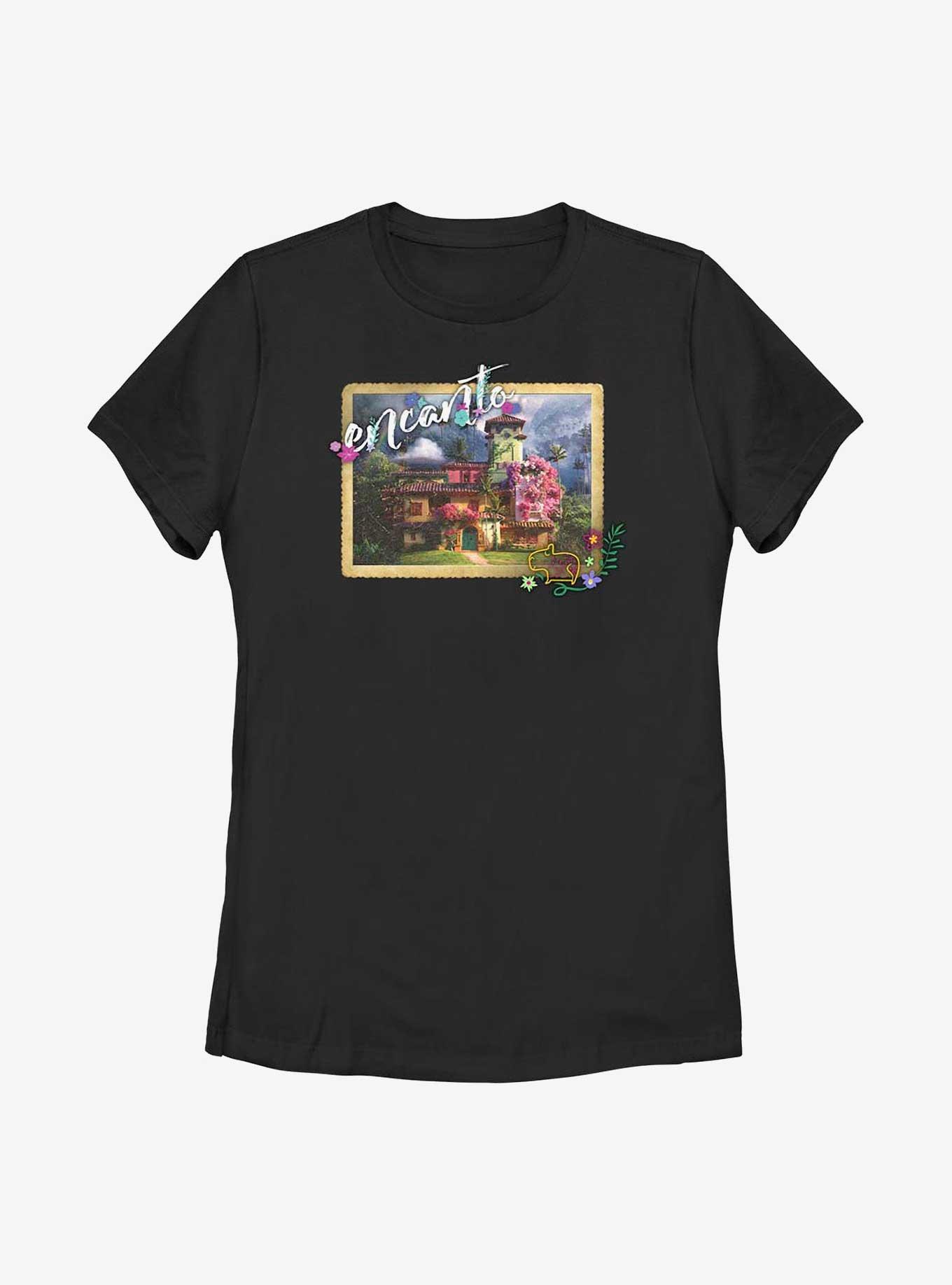 Disney Encanto Casa Photo Womens T-Shirt, BLACK, hi-res