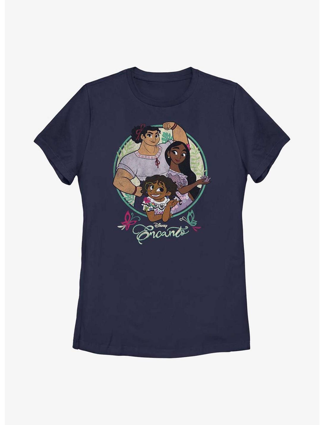 Disney Encanto Sisters Womens T-Shirt, NAVY, hi-res