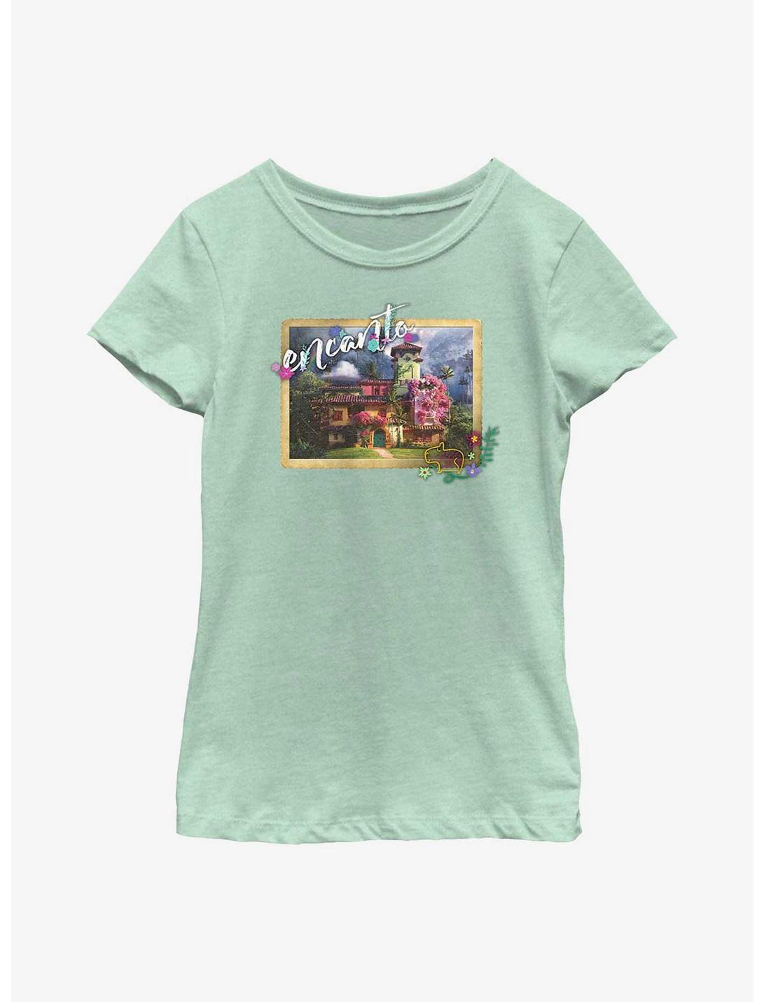 Disney Encanto Casa Photo Youth Girls T-Shirt, MINT, hi-res