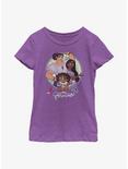 Disney Encanto Sisters Youth Girls T-Shirt, PURPLE BERRY, hi-res