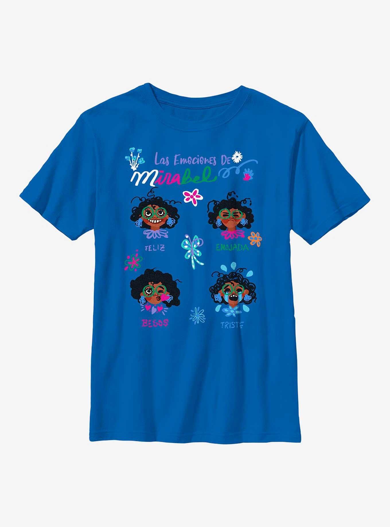 Disney Encanto Emociones De Mirabel Youth T-Shirt, ROYAL, hi-res