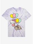 Hello Kitty X Pusheen Duo Boyfriend Fit Girls T-Shirt Plus Size, MULTI, hi-res