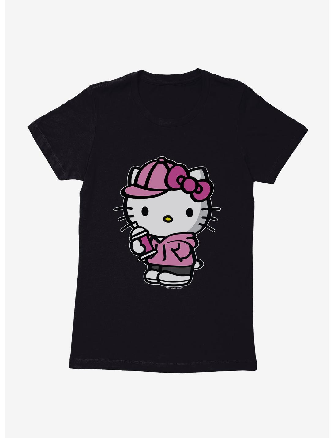Hello Kitty Pink Front Womens T-Shirt, , hi-res
