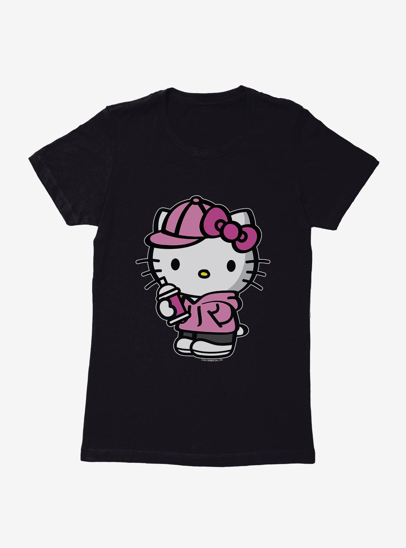 Hello Kitty Pink Front Womens T-Shirt, , hi-res