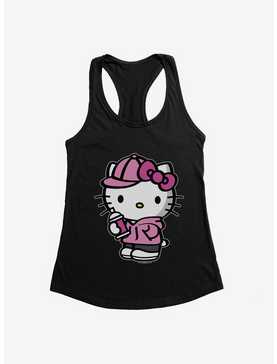 Hello Kitty Pink Front Womens Tank Top, , hi-res