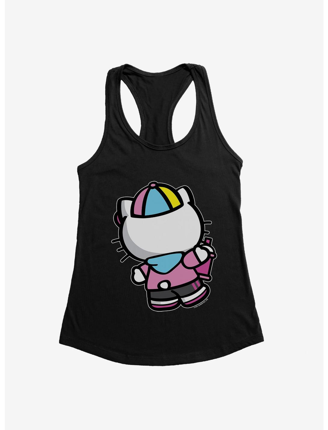 Hello Kitty Spray Can Back Womens Tank Top, , hi-res