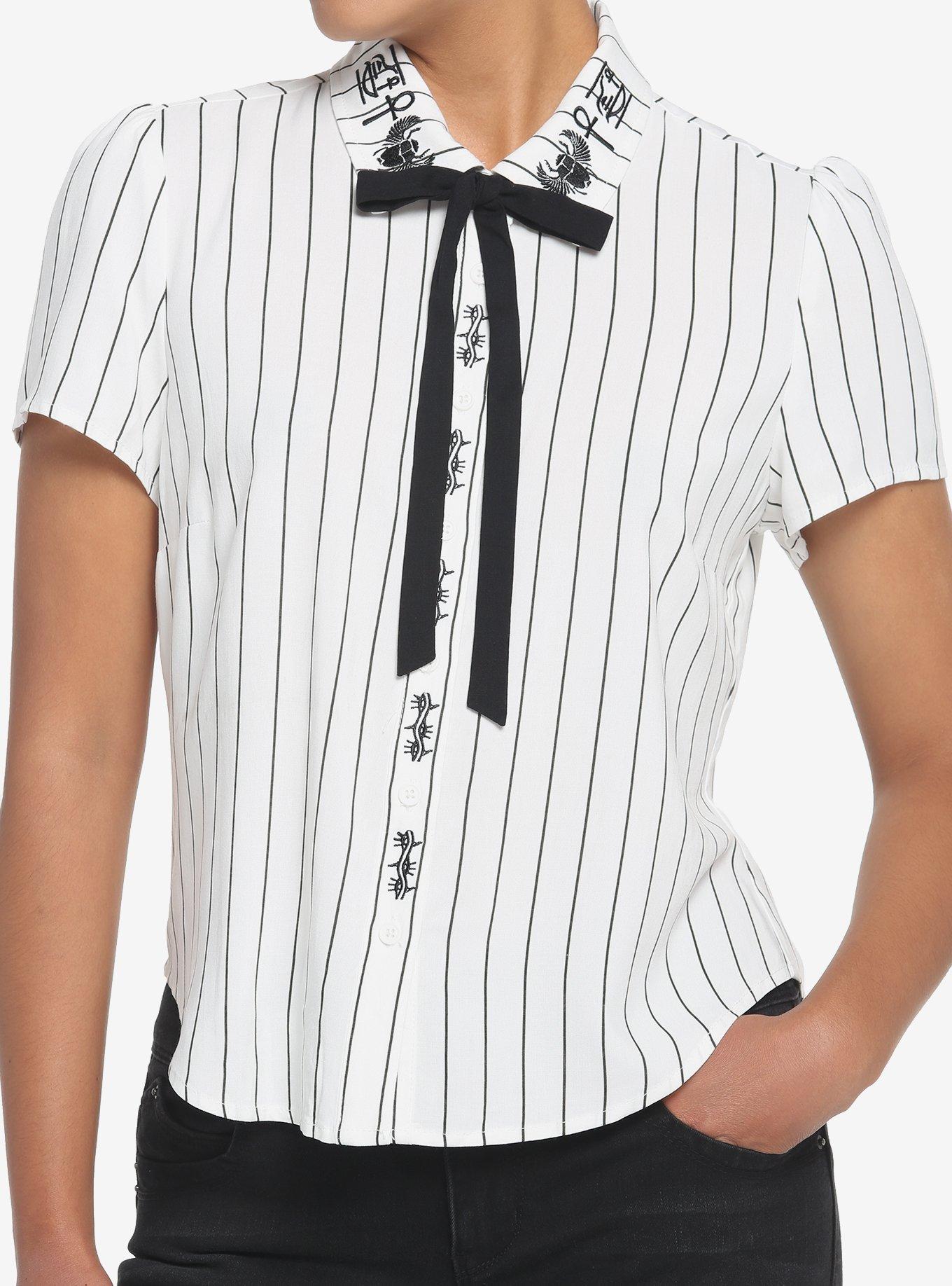 The Mummy Evelyn Cosplay Woven Button-Up, MULTI, hi-res