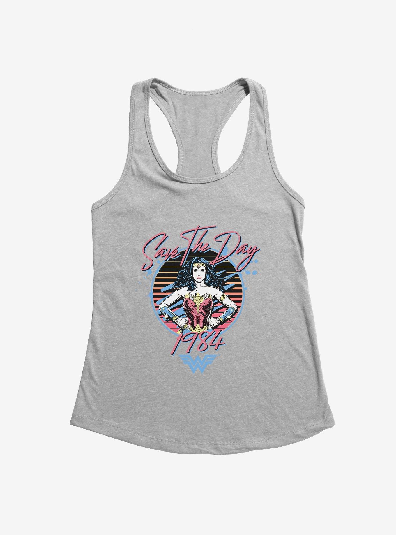 DC Comics Wonder Woman Save The Day Girl's Tank Top, , hi-res