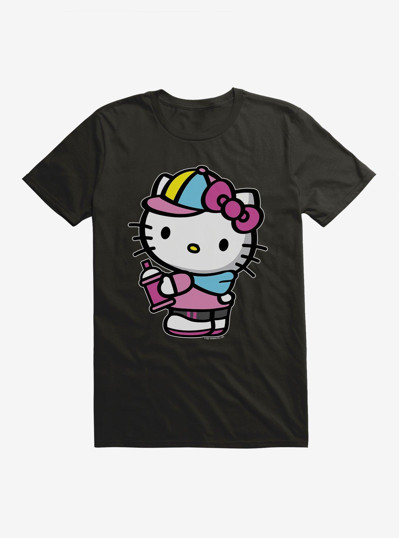 Hello Kitty Spray Can Side T-Shirt, , hi-res